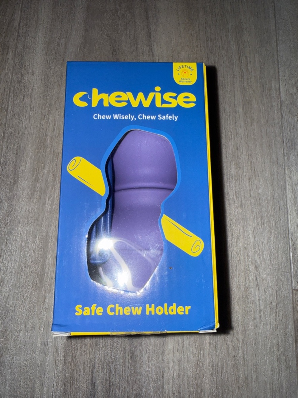 Chewise Safe Chew Holder - Purple